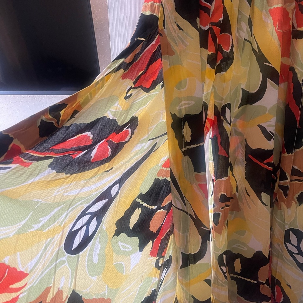 Free People Vibrant Slit-leg, Wide Leg Pants - Picture 6 of 9